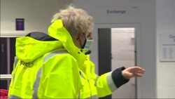 Boris Johnson visits open reach training centre News Clip