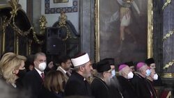 CLEAN : Serbian Orthodox Church entrones its new leader with close government links News Clip