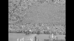 Harry Truman attends his last Army-Navy college football game as US President News Clip