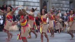 Colourful celebration as London hosts art from around the Pacific region News Clip