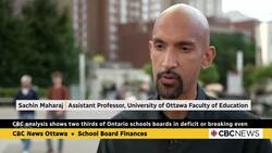 Two-thirds of school boards in Ontario are running a deficit or just breaking even News Clip