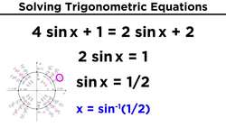 Solving Trigonometric Equations Instructional Video