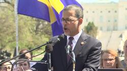 Rally in DC against Transgender Military Ban News Clip