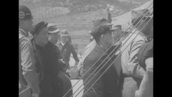 South Korean POWs arrive at South Korean compound News Clip