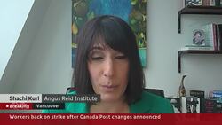 Canada Post workers strike over government demands for postal reforms News Clip
