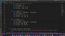 The Art of Doing - Python Network Applications with Sockets - Online Multiplayer Game Part 4 - Creating a Player on the Server Instructional Video