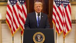 President Trump Delivers Farewell Address News Clip