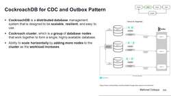 Design Microservices Architecture with Patterns and Principles - Implementation of CDC and Outbox Pattern with Cloud Databases - CockroachDB Instructional Video