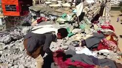 CLEAN : Wounded prisoners recover at a hospital after Yemen air raid News Clip