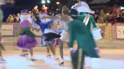 'Beauty and the Beast' on ice marks opening of the skating rink in Moscow's Red Square Instructional Video