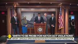 US Officials Investigate Former Special Counsel Jack Smith News Clip