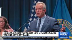Kennedy names 8 vaccine committee replacements, including COVID shot critic News Clip
