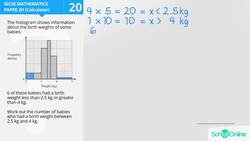 Histograms and Frequency Density Instructional Video