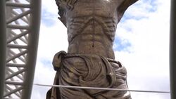 Cristo Roto de San Jose de Gracia Stock Footage