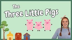 Three Little Pigs | Story Time with Miss Phonics | Traditional Tales Instructional Video