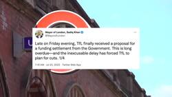 Tfl Reviewing Long-term Funding Settlement From Government News Clip