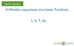Understanding Sequences: Functions in Tables and Graphs Instructional Video