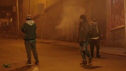 CLEAN : Bolivian students clash with police over election results News Clip