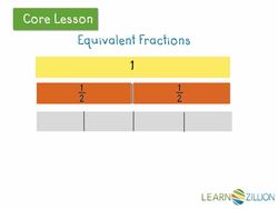 Identifying Equivalent Fractions Using Fraction Models Instructional Video