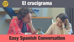 Learn Spanish Letters | Easy Spanish Conversation | El crucigrama Instructional Video