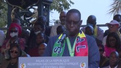 VOICED : Senegal celebrates Africa Cup heroes News Clip