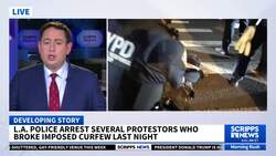 Nationwide protests erupt over immigration raids; Texas deploys National Guard News Clip