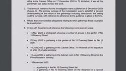 CLEAN : UK 'partygate' report condemns 'failures of leadership' News Clip