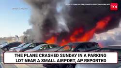Pennsylvania: U.S. Plane Explodes On Cam, Turns Into Fireball | Listen To Last Words Of Pilot News Clip