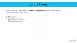 Complete Linux Training Course to Get Your Dream IT Job - Linux Users Instructional Video