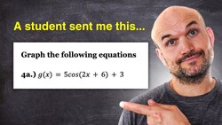Student Asked Me To Graph This Equation For Them Instructional Video