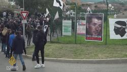 Corsica protests: Anger at police following death of nationalist News Clip