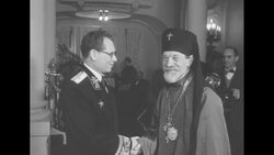 Soviet embassy in Washington DC celebrates the 34th anniversary of the Russian Revolution News Clip