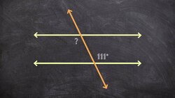 Using Alternate Interior Angles to Find the Missing Measure of an Angle Instructional Video