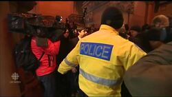 Jian Ghomeshi arrives in court News Clip