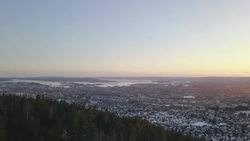 A Drone's Eye View of Oslo, Norway's Vibrant Capital Stock Footage