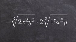 Simplifying Two Radical Expression First and Then Finding the Product Instructional Video