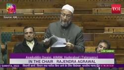Lok Sabha MP Asaduddin Owaisi raises concern over new Criminal Laws News Clip