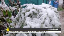 India: Fresh Snowfall in Higher Reaches of J&K, Rain Lashes Plains News Clip
