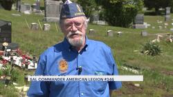 Vandals steal American flags placed on veterans' gravesites at Neptune cemetery News Clip