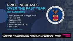 Consumer Prices Increased More Than Expected Last Month News Clip