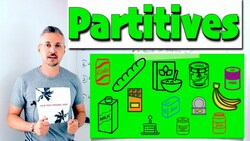 English Vocabulary lesson on PARTITIVES (a box of, a carton of, a bar of, etc.) Instructional Video