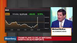 Trump Plans to Delay Imposing Auto Import Tariffs News Clip