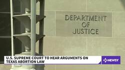 U.S. Supreme Court To Hear Arguments On Texas Abortion Law News Clip