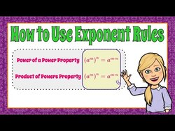 How to Use Exponent Rules to Simplify an Expression | Algebra | HS.N-RN.A.2 🖤💙 Instructional Video