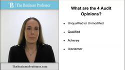 Understanding Audit Opinions Instructional Video