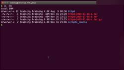 Bash Shell Scripting - "tar" Command - Part 1 Instructional Video