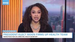 President-Elect Joe Biden Firms Up Health Team News Clip