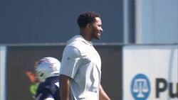 NFL New England Patriots Training Rushes News Clip