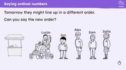 Ordinal numbers Instructional Video