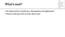 What's Next? Instructional Video